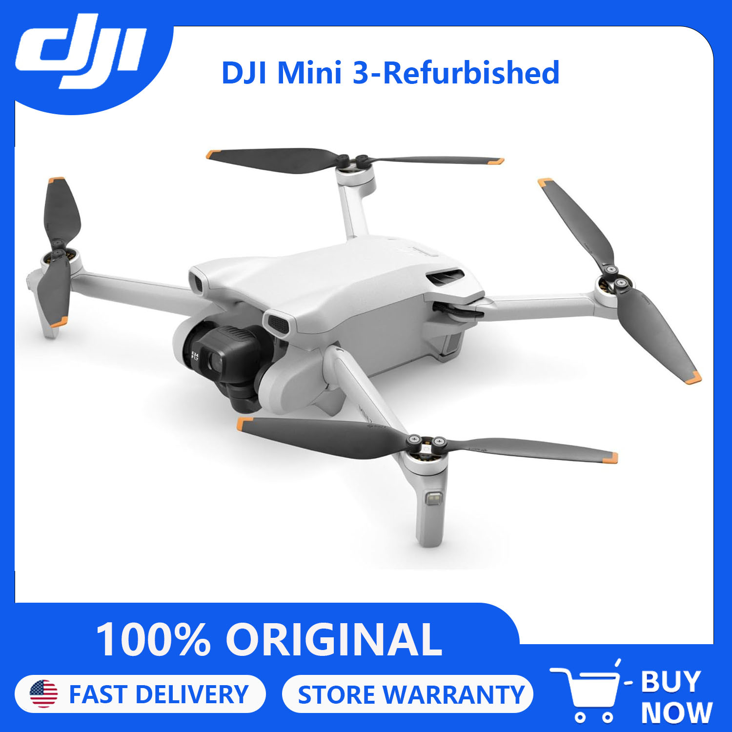 Drone Gimbal 3 Axis - Generalüberholte DJI Mini 3 Drohnen mit