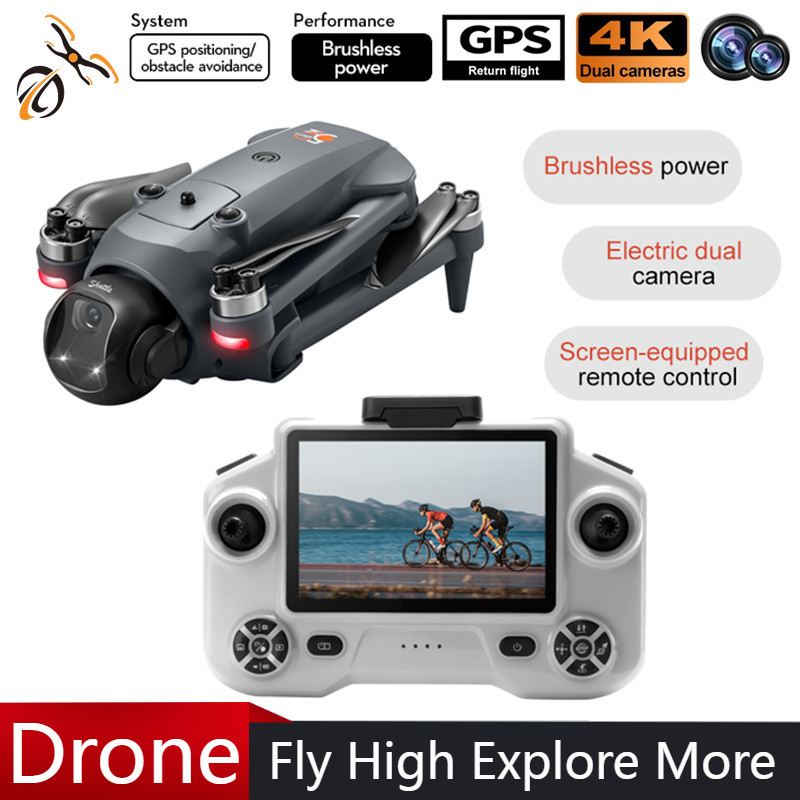 Drone Gimbal Brushless - NEUE YL059 Mini RC Quadcopter 4K