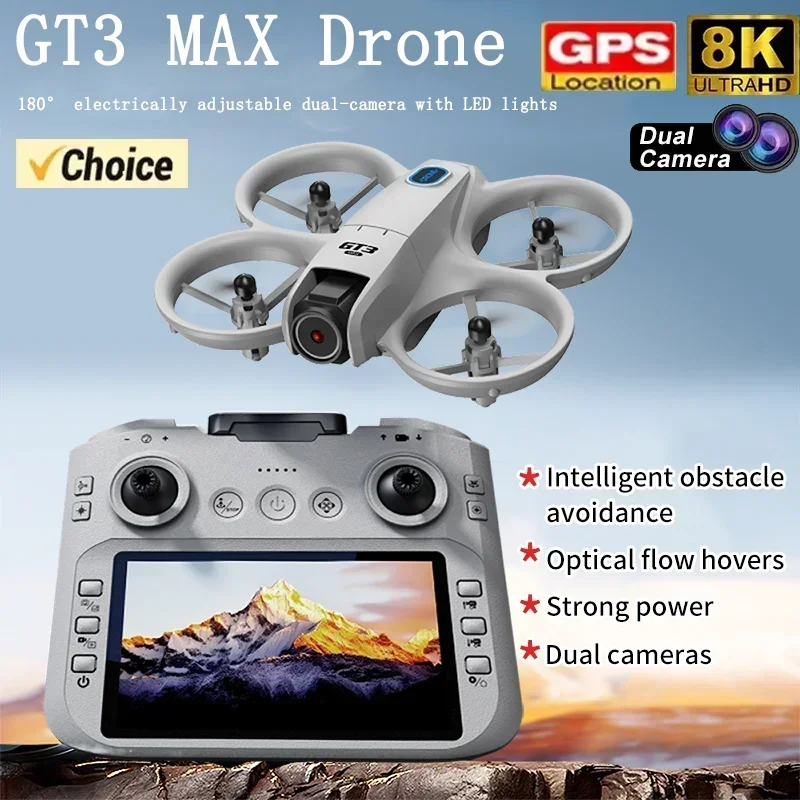 Drone Gimbal Brushless - 2026 NEUER GT3 Mini mit LED