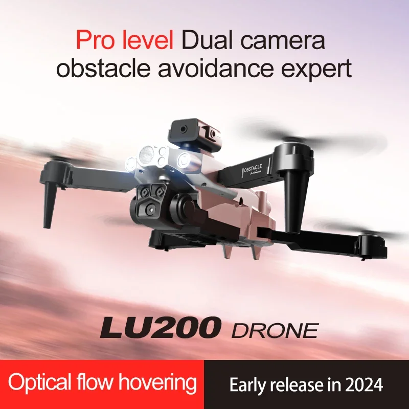 Drone Gimbal Mount - LU200 8K GPS-Drohne, dreifache Kamera und