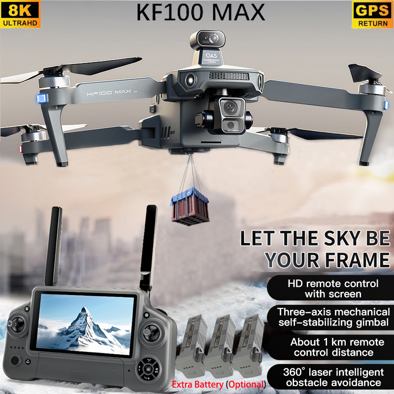 KF100 MAX GPS Drone 4K Kamera  – Drone Gimbal Brushless Bewertung und Preis