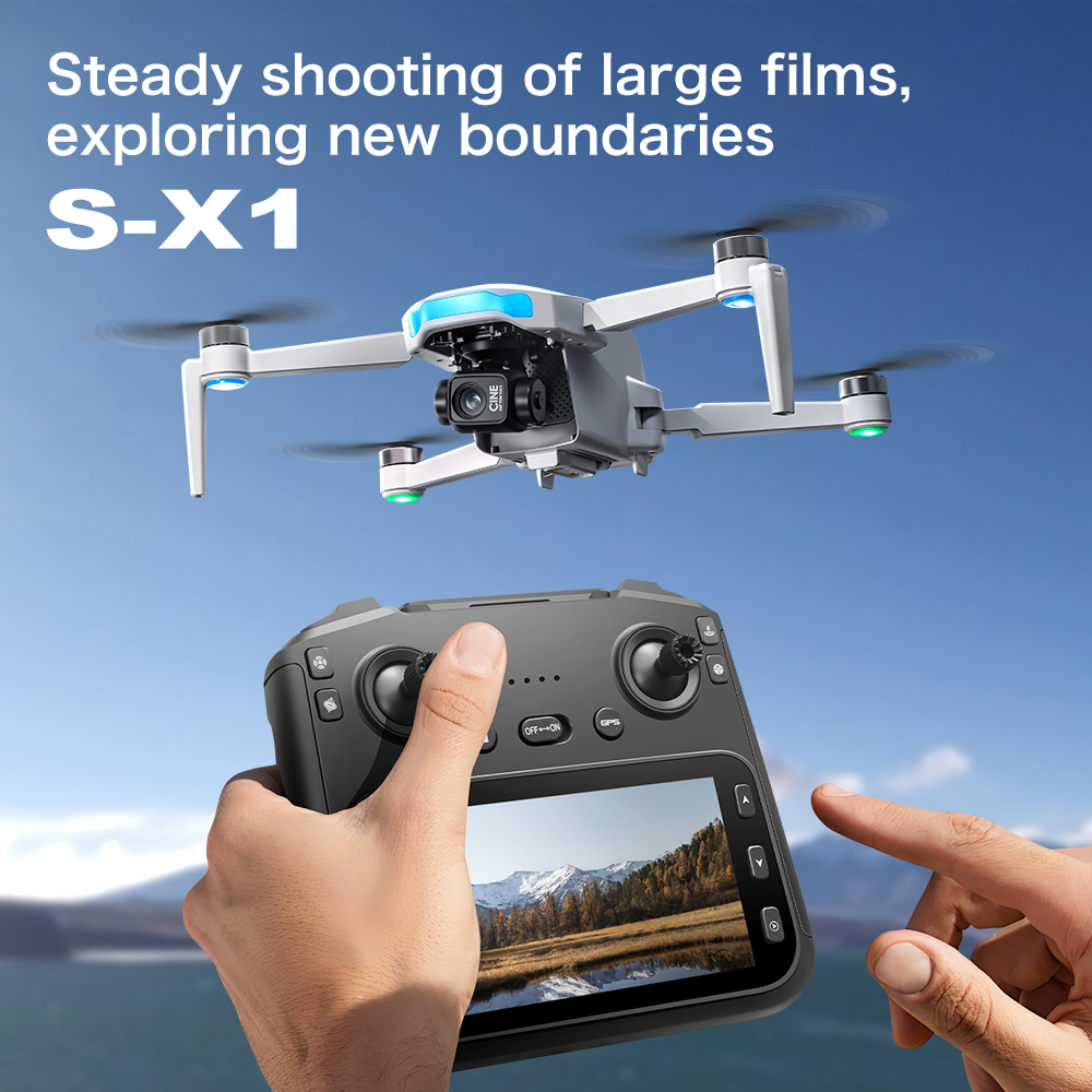 Lenovo S-X1 GPS-Drohne mit 8K  – Drone Gimbal 3 Axis Bewertung und Preis