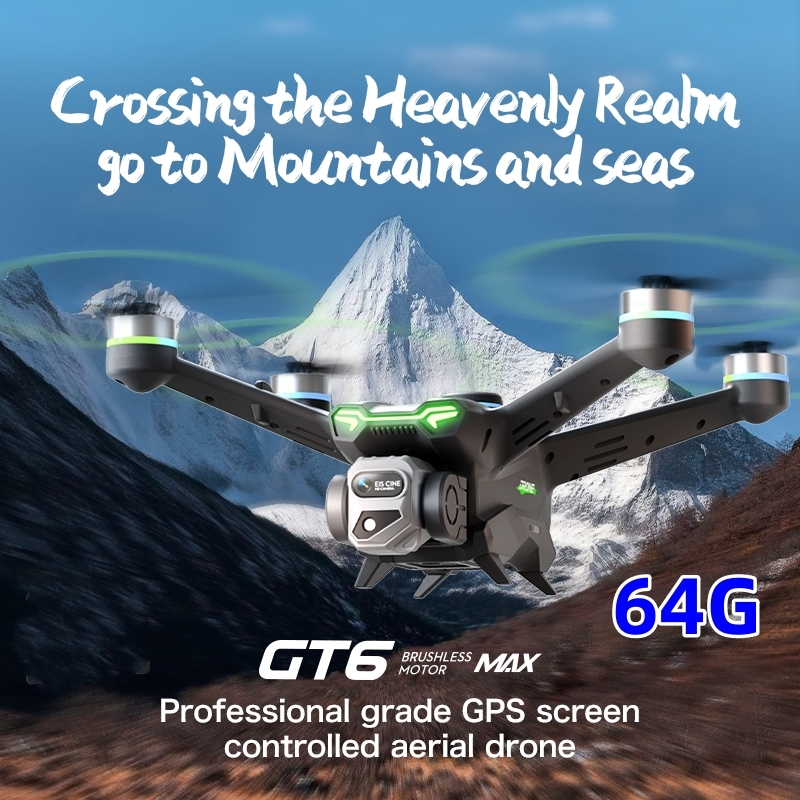 GT6 Professionelle Drohne mit  – Drone Gimbal 3 Axis Bewertung und Preis