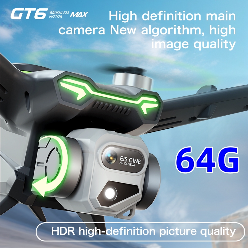 GT6 Professionelle Drohne mit  – Drone Gimbal 3 Axis Bewertung und Preis